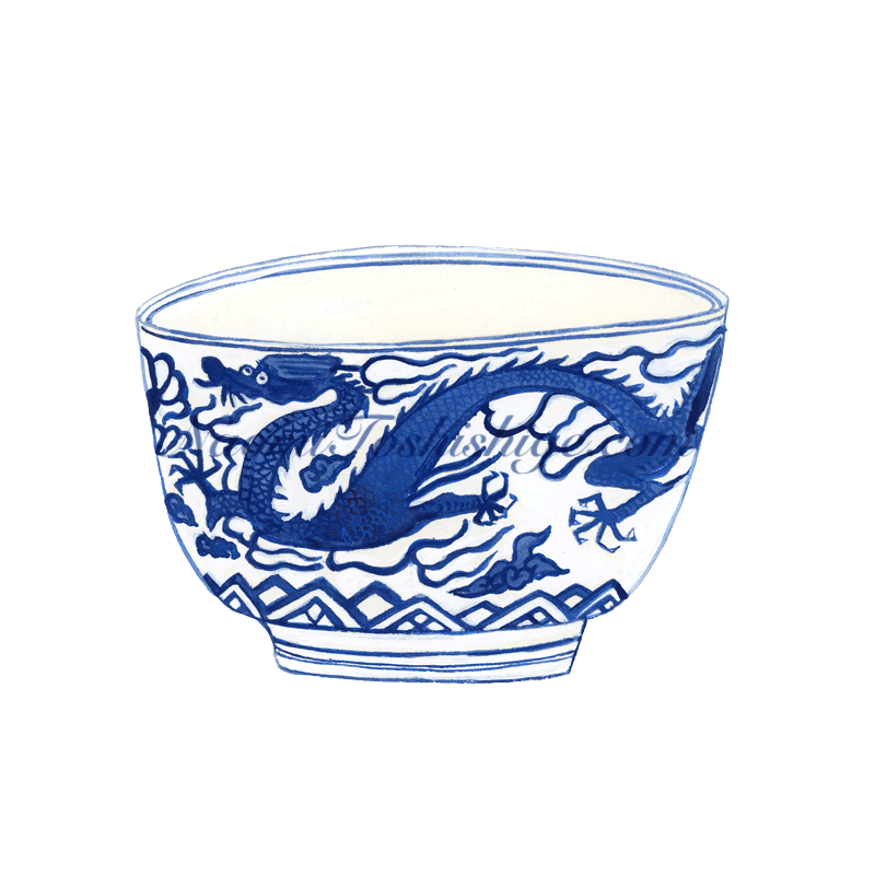 AA08_No.112_2018, Blue Flower, Bowl, Matsuoka Museum of Art, Tokyo