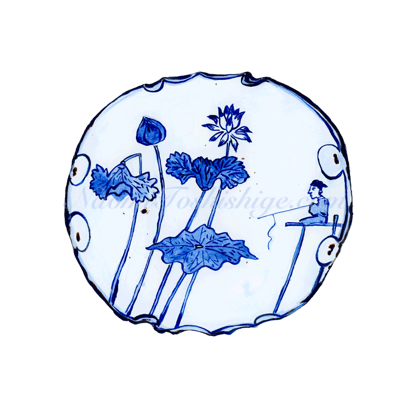 AK06_No.420_2018, Ko-Sometsuke, Dish, Idemitsu Museum of Arts