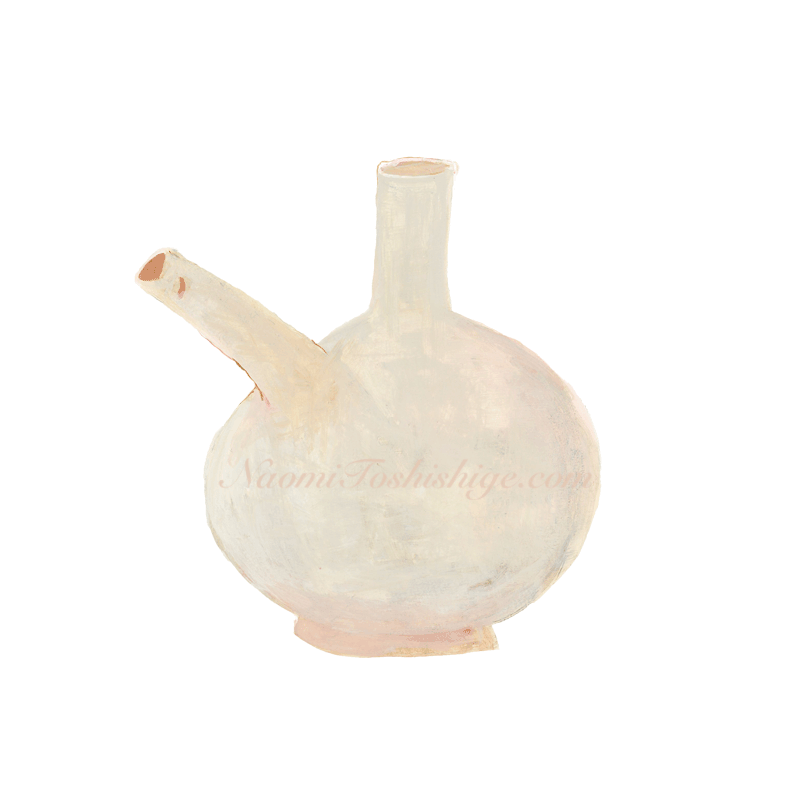 Cc15_No.448_2019, White Porcelain, EwerKalong Kilns at Omkoi, Chiang Mai, Thailand