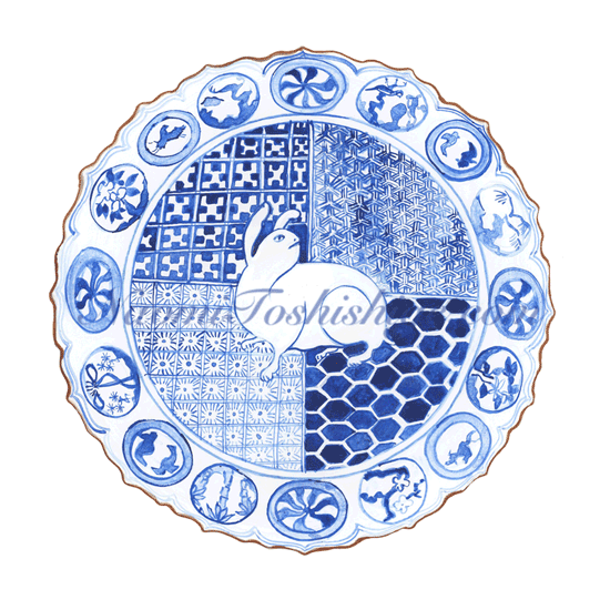 AS05_No.503_2019, Shonzui, Plate, Idemitsu Museum of Arts