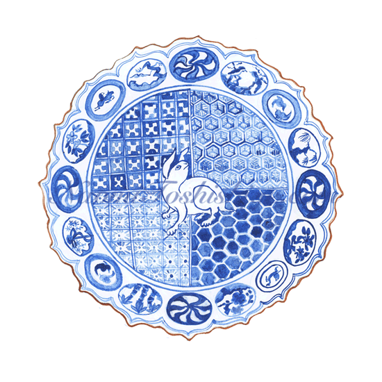 AS05_No.504_2019, Shonzui, Plate, Idemitsu Museum of Arts