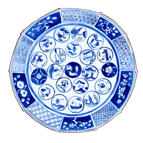 AS05_No.509-510_2019, Shonzui, Dish, Idemitsu Museum of Arts, Tokyo