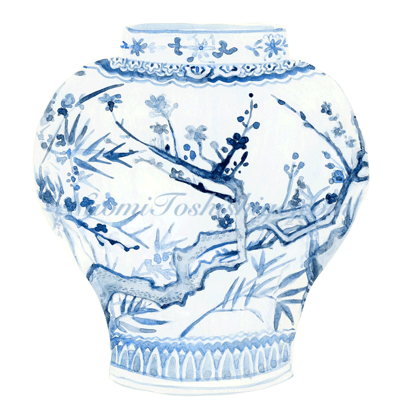 DD16_No.534_2019, Blue and White, Jar, Museum of Oriental Ceramics, Osaka