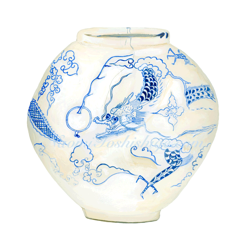 DD16_No.540_2019, Blue and White, Jar, National Museum of Korea, Seoul
