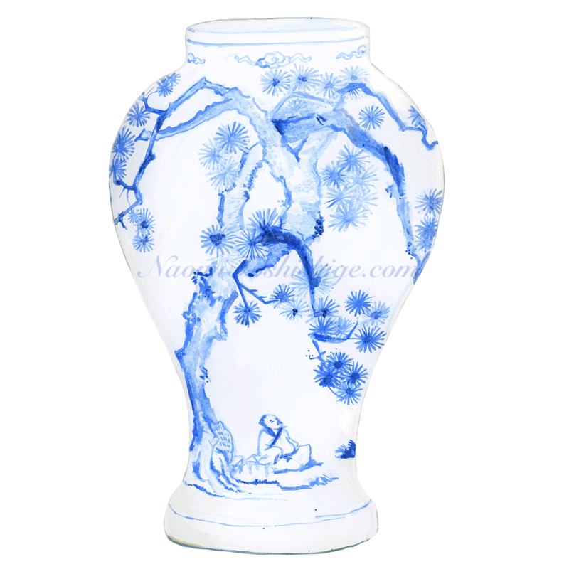 DD16_No.547_2019, Blue and White, Jar, Ewha Womans University Museum, Seoul