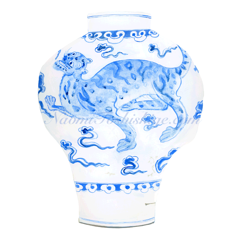 DD16_No.551_2019, Blue and White, Jar, Victoria and Albert Museum, London, UK