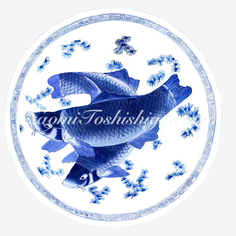 EE18_No.631_2022, Blue and White, Bowl, Nagasaki Museum of History and Culture collection, Nagasaki, Japan