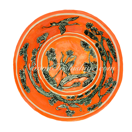 Aa11_No.653_2022, Coloured Base, Bowl, Unknown collection