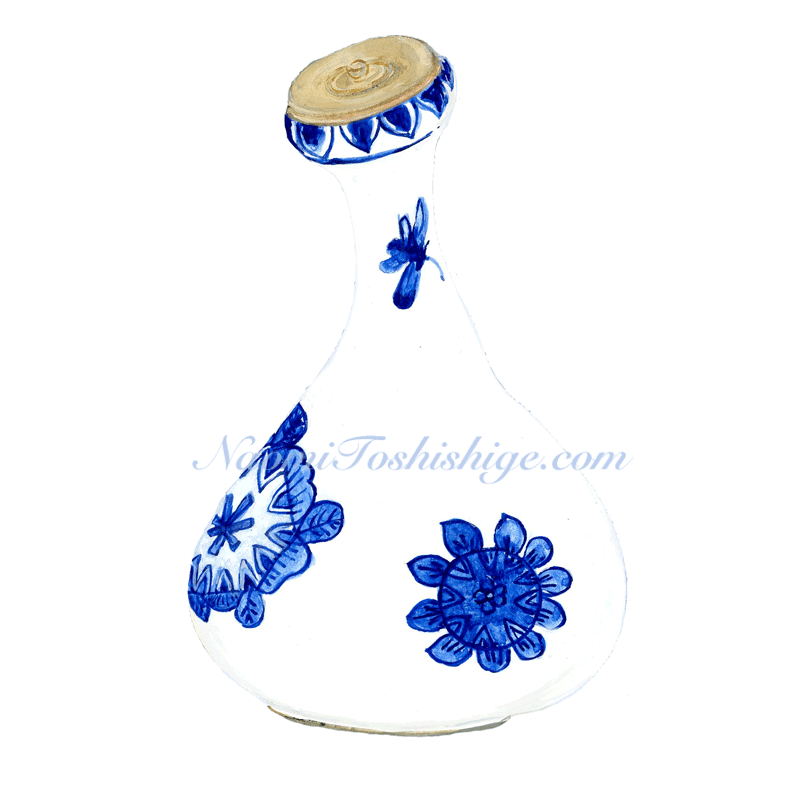 AK06.01 – Blue and White | 古染付 – NAOMI TOSHISHIGE