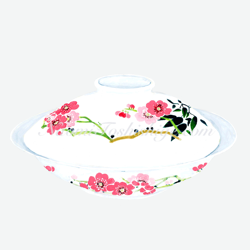 Aa11_No.705_2023, 7501 Porcelain, Covered Bowl with Handles Private collection