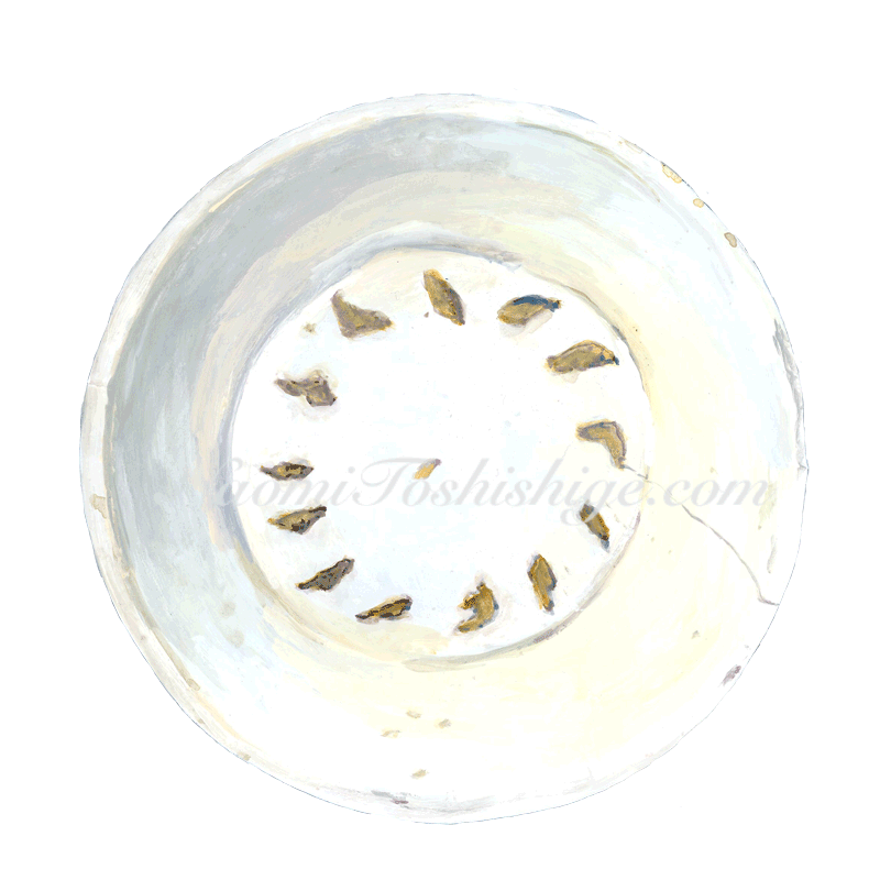 Aa11_No.717_2023, White Glaze, Dish, Jingdezhen Ceramics Folk Museum collection, China