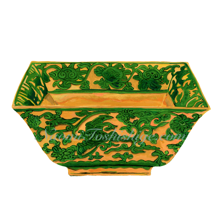 Aa11_No.722_2023, Coloured Base, Bowl, Matsuoka Museum of Art collection, Tokyo