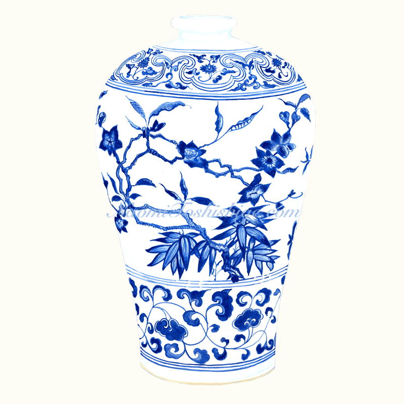 AA08_No.756-757_2024, Blue and White, Jar, National Palace Museum collection